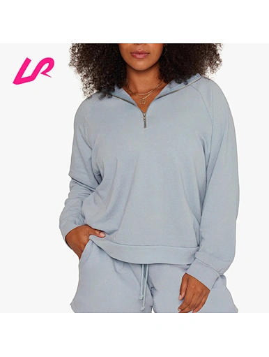 Experience the best of both worlds with our 65/35 polyester-cotton blend sweatshirts. Shop now for a range of colors and sizes to stay comfortable and stylish.